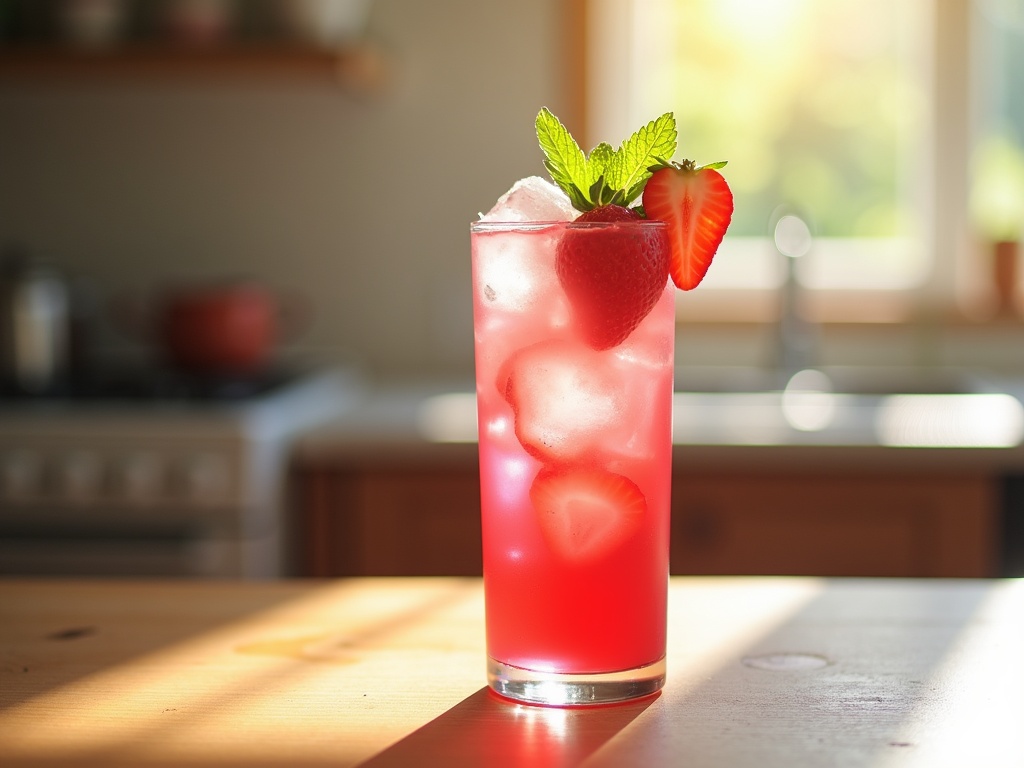 How to Make a Refreshing Pink Drink at Home
