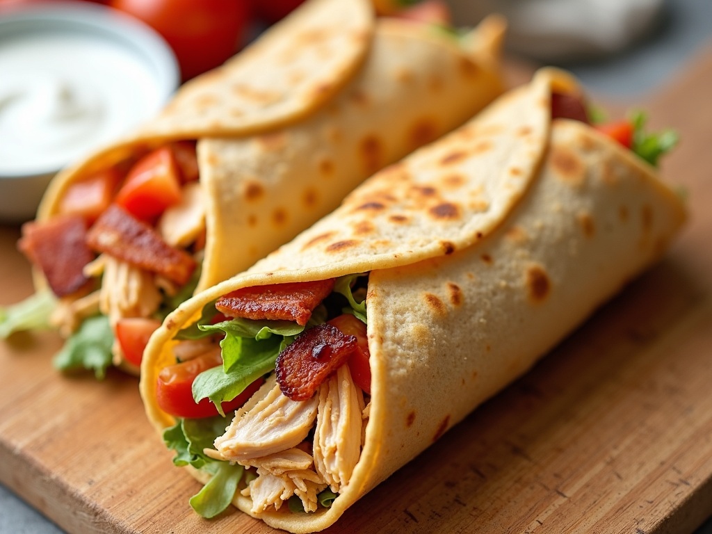 Easy Chicken Bacon Wraps for a Quick Weeknight Dinner