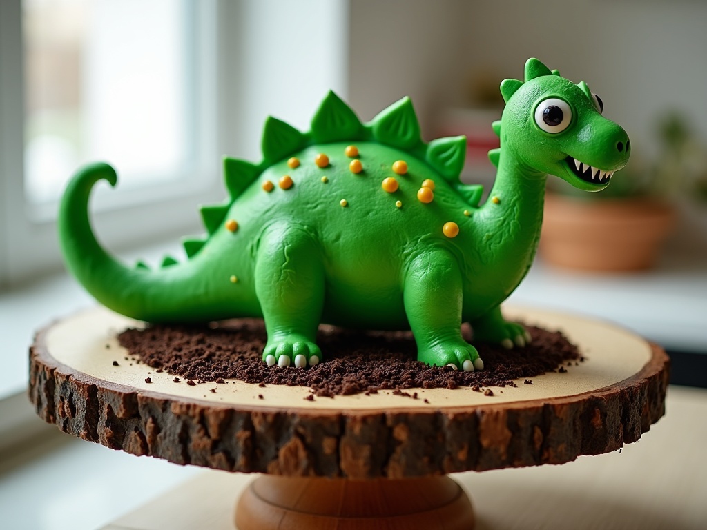 Roar-some Dino Birthday Cake: Easy Step-by-Step Recipe