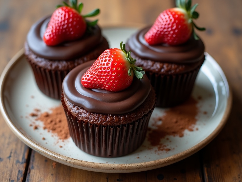 Chocolate Covered Strawberry Cupcakes: A Decadent Treat