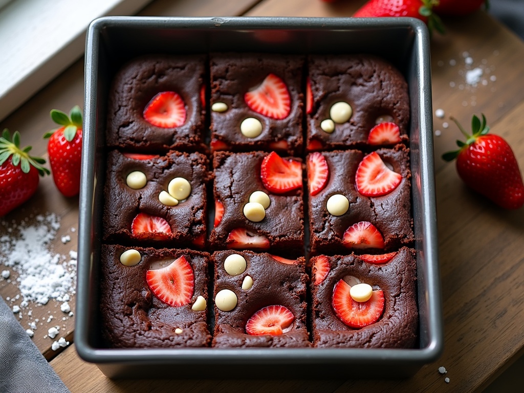 The Best Strawberry Brownies: A Fruity Twist on a Classic Treat