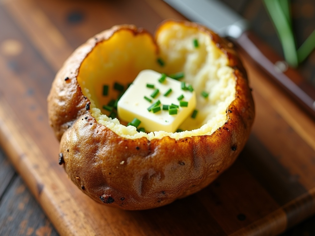 Perfect Air Fryer Baked Potato Recipe