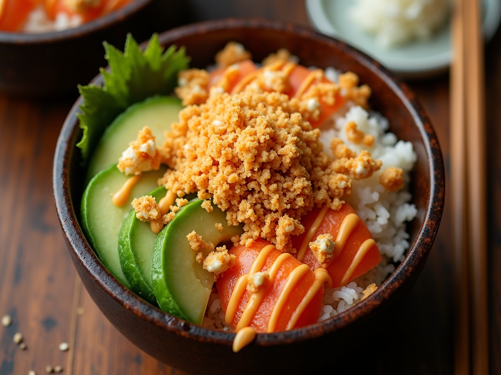 Crunch Roll Sushi Bowl: A Deconstructed Delight hero image